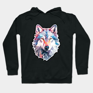 Alpha Wolf Animal World Wildlife Beauty Discovery Hoodie